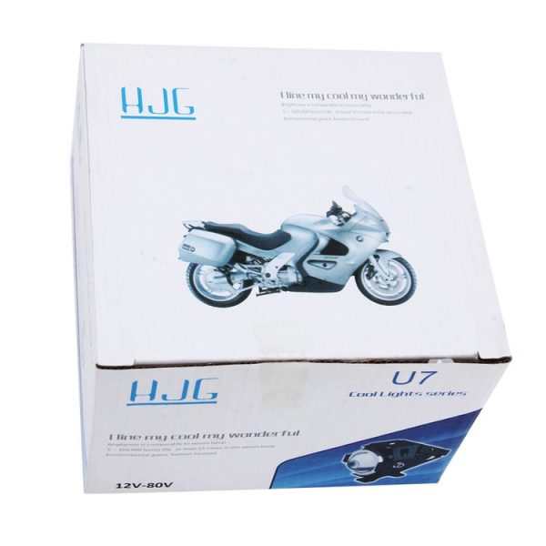 U5 10W 1000LM CREE LED External Motorcycle Headlight Lamp, DC 12-80V (White Light) - Image 6