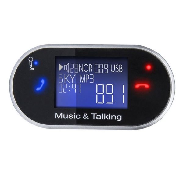 630C Chicken Leg Shape Car Stereo Radio MP3 Audio Player, Bluetooth Hands-free Car Kit FM Transmitter - Image 4