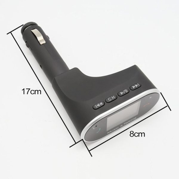 630C Chicken Leg Shape Car Stereo Radio MP3 Audio Player, Bluetooth Hands-free Car Kit FM Transmitter - Image 6