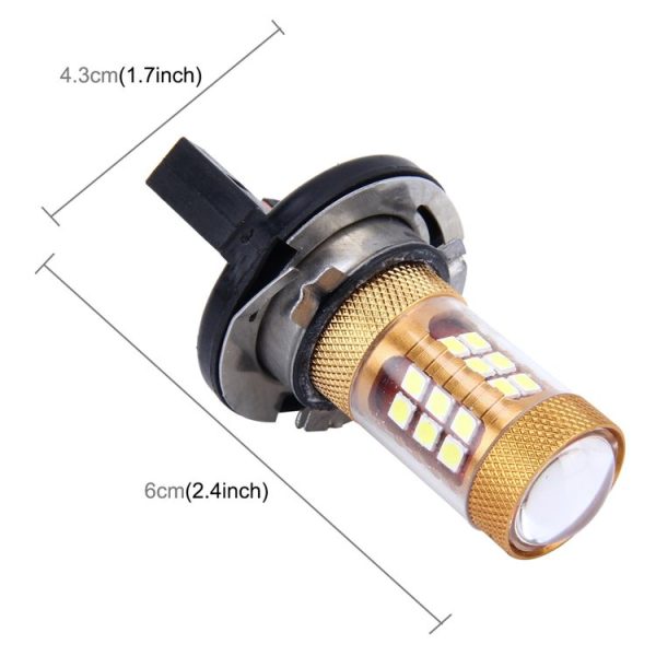 2 PCS H15 10W 1300 LM 6500K 28 SMD-3030 LEDs Car Fog Lights, DC 12V (White Light) - Image 5