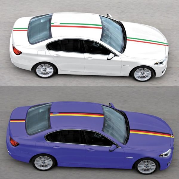2m German Flag Car Plastic Wrap Sticker Decal Film - Image 6