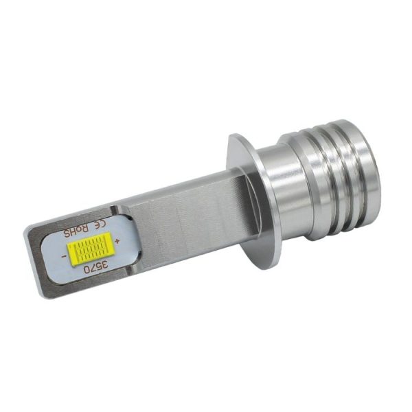 2 PCS H1 72W 1000LM 6000-6500K Super Bright Car Fog Light LED Bulbs, DC 12-24V (Yellow Light) - Image 4