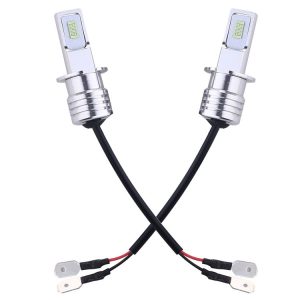 2 PCS H3 72W 1000LM 6000-6500K Super Bright Car Fog Light LED Bulbs, DC 12-24V (Ice Blue Light)