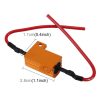 2 PCS Car Canbus Error Canceller Decoder Load Resistor LED 25W 25 Ohm No Blinking Decoder - Image 3
