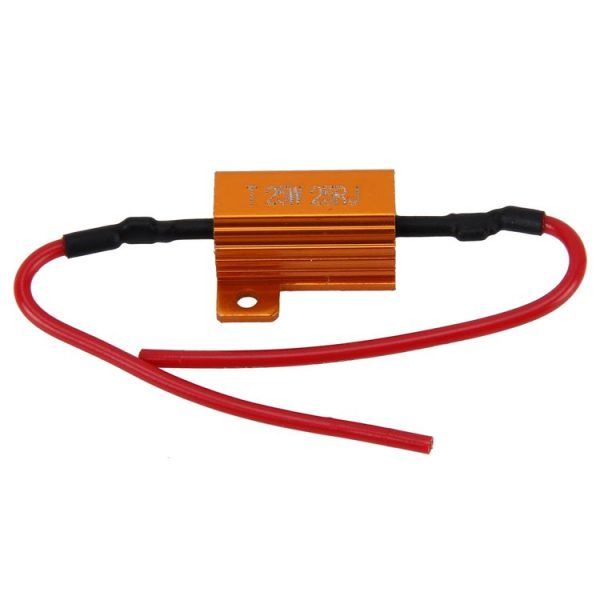 2 PCS Car Canbus Error Canceller Decoder Load Resistor LED 25W 25 Ohm No Blinking Decoder - Image 5