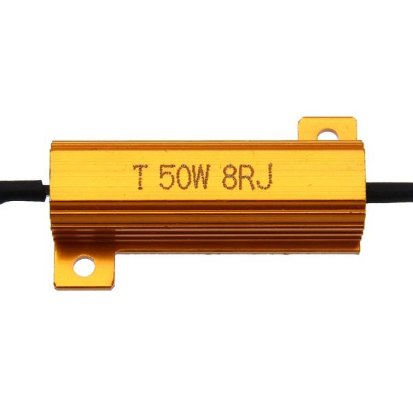 2 PCS Car Canbus Error Canceller Decoder Load Resistor LED 50W 8 Ohm No Blinking Decoder - Image 4