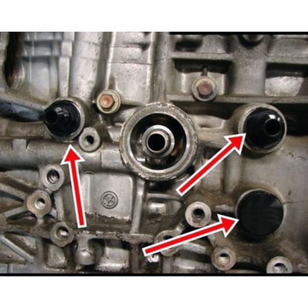 M28~10AN Black Engine Rear Block Breather Fitting Adapter for Honda Oil Catch Can B16 B18C - Image 4