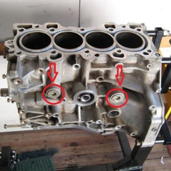 M28~10AN Black Engine Rear Block Breather Fitting Adapter for Honda Oil Catch Can B16 B18C - Image 5