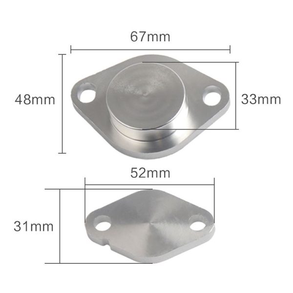 Car Aluminum Full EGR Removal / Blanking Kit for Land Rover Discovery 3 / Range Rover Sport TDV6 - Image 3