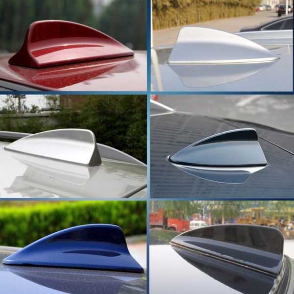 A-881 Shark Fin Car Dome Antenna Decoration (Black) - Image 6