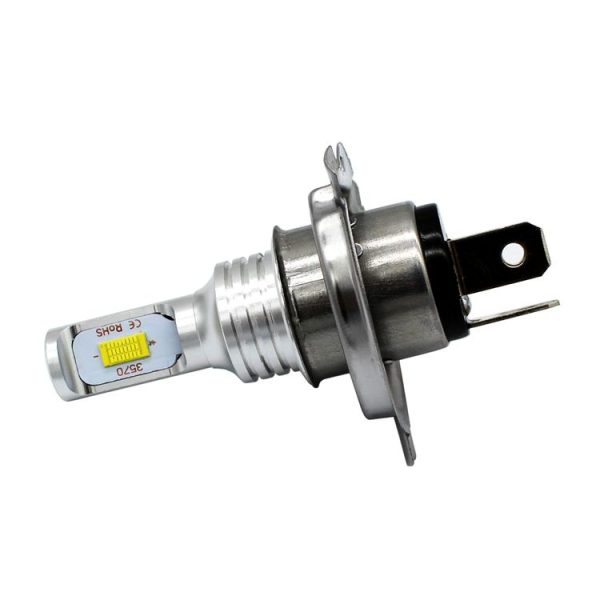 2 PCS H4 72W 1000LM 6000-6500K Super Bright White Light Car Fog LED Bulbs, DC 12-24V (White Light) - Image 3