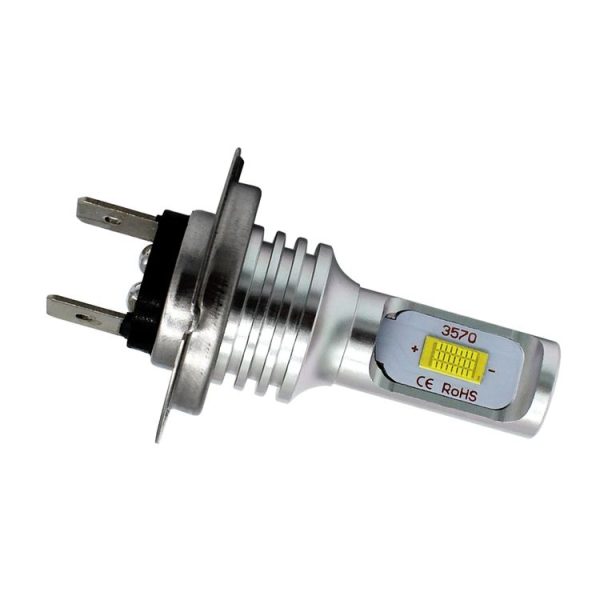 2 PCS H7 72W 1000LM 6000-6500K Super Bright White Light Car Fog LED Bulbs, DC 12-24V (White Light) - Image 4