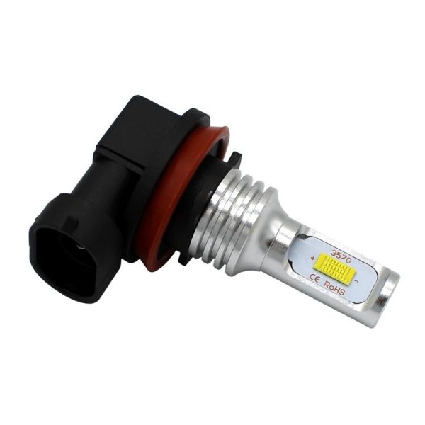 2 PCS H8 / H11 72W 1000LM 6000-6500K Super Bright White Light Car Fog LED Bulbs, DC 12-24V (Yellow Light) - Image 5