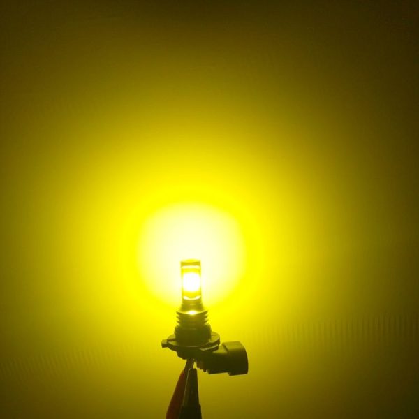 2 PCS H8 / H11 72W 1000LM 6000-6500K Super Bright White Light Car Fog LED Bulbs, DC 12-24V (Yellow Light) - Image 7