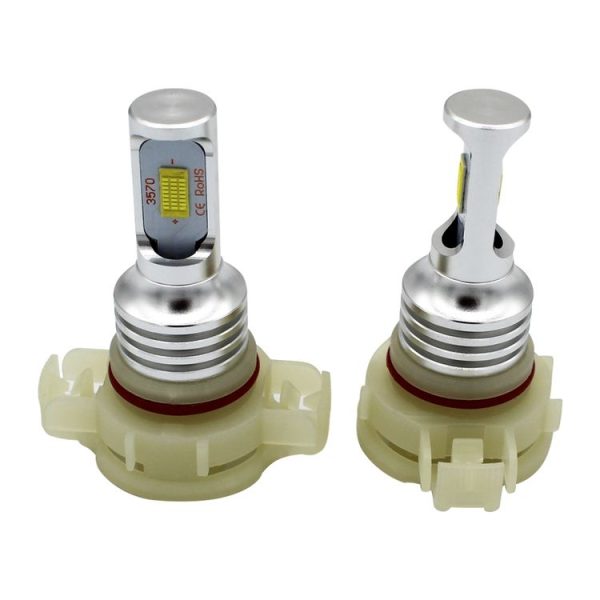 2 PCS H16 (EU) 72W 1000LM 6000-6500K Super Bright White Light Car Fog LED Bulbs, DC 12-24V (Yellow Light) - Image 2