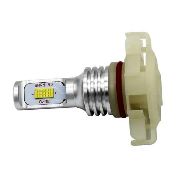 2 PCS H16 (EU) 72W 1000LM 6000-6500K Super Bright White Light Car Fog LED Bulbs, DC 12-24V (Yellow Light) - Image 3