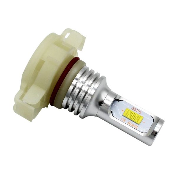 2 PCS H16 (EU) 72W 1000LM 6000-6500K Super Bright White Light Car Fog LED Bulbs, DC 12-24V (Yellow Light) - Image 4