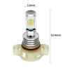 2 PCS H16 (EU) 72W 1000LM 6000-6500K Super Bright White Light Car Fog LED Bulbs, DC 12-24V (Yellow Light) - Image 5