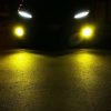 2 PCS H16 (EU) 72W 1000LM 6000-6500K Super Bright White Light Car Fog LED Bulbs, DC 12-24V (Yellow Light) - Image 7