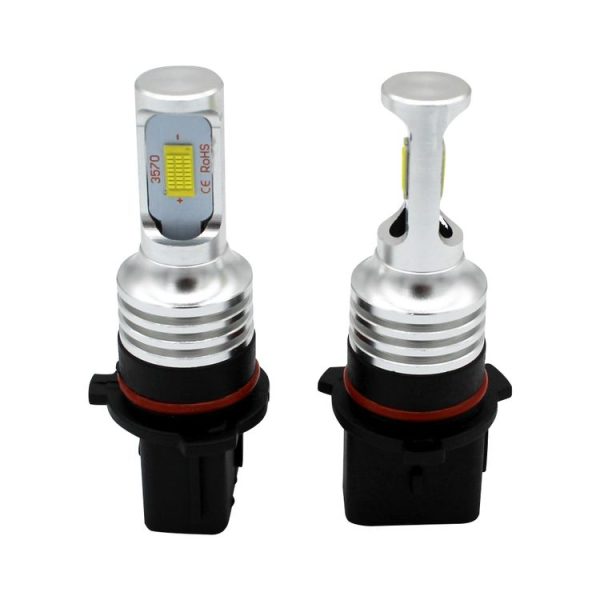 2 PCS P13w 72W 1000LM 6000-6500K Super Bright White Light Car Fog LED Bulbs, DC 12-24V - Image 2