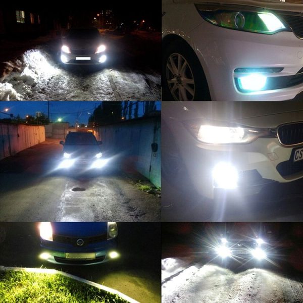 2 PCS P13w 72W 1000LM 6000-6500K Super Bright White Light Car Fog LED Bulbs, DC 12-24V - Image 7