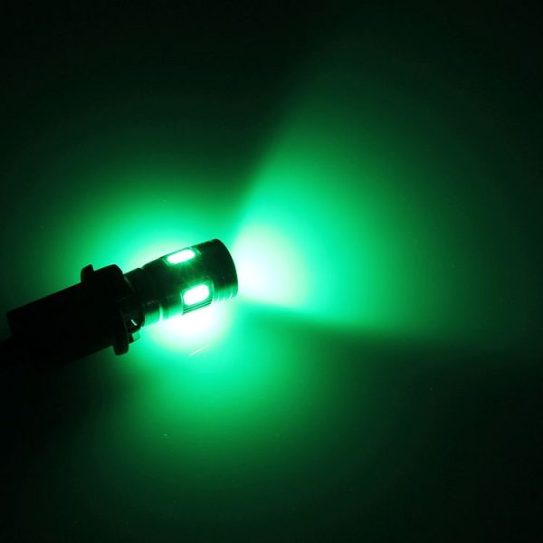 2PCS T10 3W 6 SMD 5630 LED Error-Free Canbus Car Clearance Lights Lamp, DC 12V (Green Light) - Image 7
