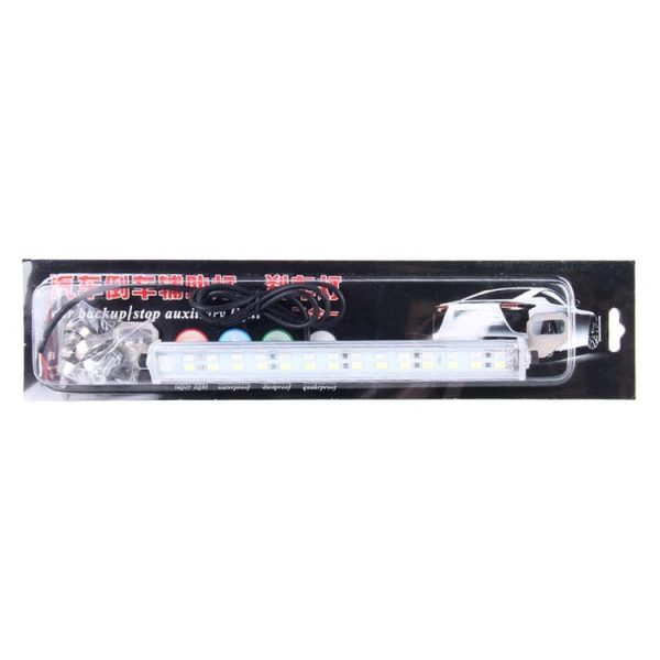 10W 30 LED SMD 2835 White Light + Red Light Car Backup Auxiliary Light Brake Light, DC 12V Cable Length: 60cm - Image 5