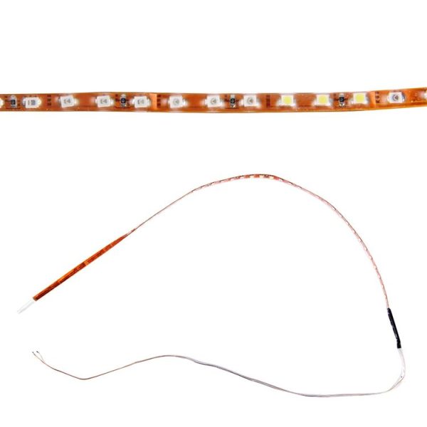 5 PCS Flow Style 45 LED 3528 SMD Waterproof Flexible Car Strip Light for Car Decoration, DC 12V, Length: 90cm (Pink Light) - Image 3