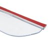 1 Pair Car Rearview Mirror Rain Blades Car Back Mirror Eyebrow Rain Cover Car Rearview Mirror Eyebrow Covers Flexible Protection Rainproof Decoration Accessories (Transparent) - Image 4