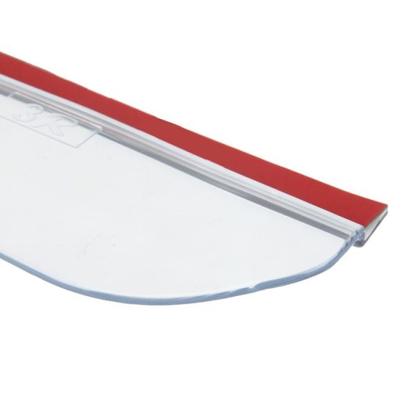 1 Pair Car Rearview Mirror Rain Blades Car Back Mirror Eyebrow Rain Cover Car Rearview Mirror Eyebrow Covers Flexible Protection Rainproof Decoration Accessories (Transparent) - Image 4