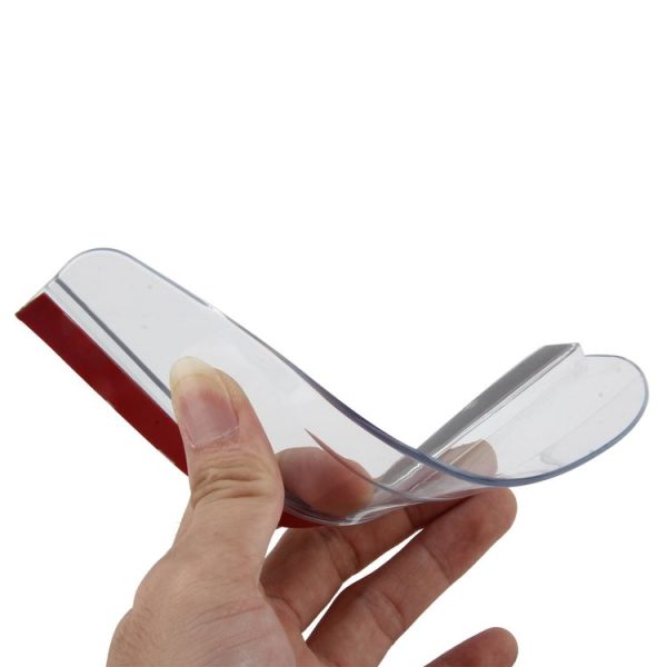 1 Pair Car Rearview Mirror Rain Blades Car Back Mirror Eyebrow Rain Cover Car Rearview Mirror Eyebrow Covers Flexible Protection Rainproof Decoration Accessories (Transparent) - Image 5