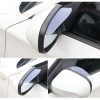 1 Pair Car Rearview Mirror Rain Blades Car Back Mirror Eyebrow Rain Cover Car Rearview Mirror Eyebrow Covers Flexible Protection Rainproof Decoration Accessories (Transparent) - Image 8