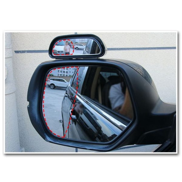 SHUNWEI Car Adjustable Blind Spot Mirror Wide Angle Auxiliary Rear View Side Mirror - Image 8