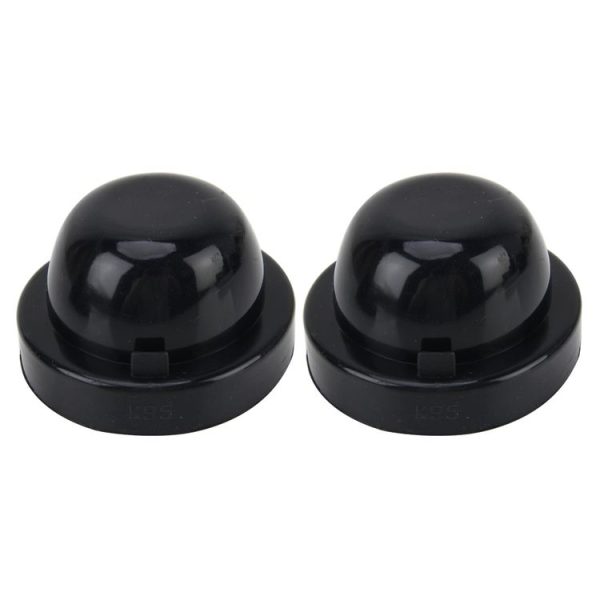 2 PCS K95 Universal Car LED Headlight HID Xenon Lamp Silicone Dust Cover Seal Caps Car Dust Cover Waterproof Dustproof Sealing Headlamp Cover for Car Retrofit, Inner Diameter: 9.5cm - Image 2