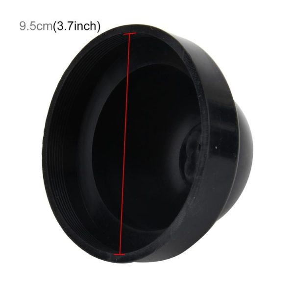 2 PCS K95 Universal Car LED Headlight HID Xenon Lamp Silicone Dust Cover Seal Caps Car Dust Cover Waterproof Dustproof Sealing Headlamp Cover for Car Retrofit, Inner Diameter: 9.5cm - Image 5