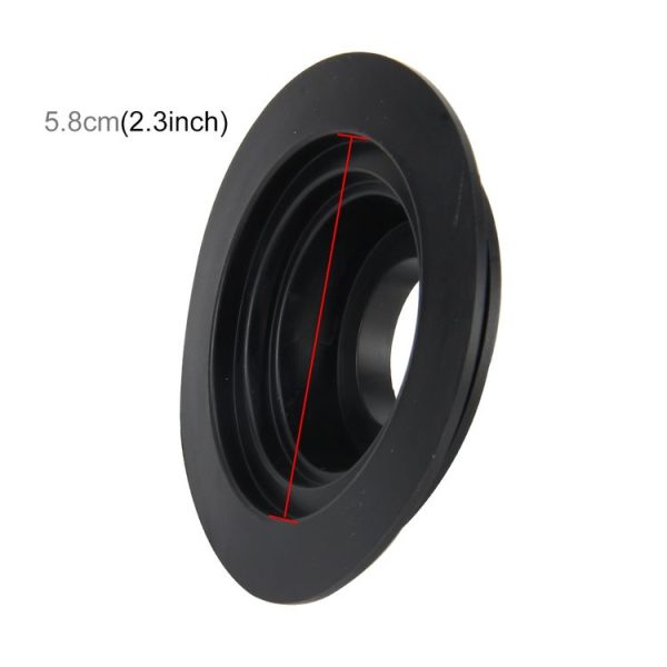 2 PCS Universal Car LED Headlight HID Xenon Lamp Silicone Dust Cover Seal Caps LED Headlight Seal Dust Seal Cover Dust Cover for H4 H13 9004 9007 - Image 5