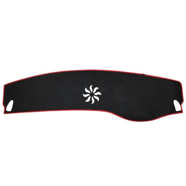 Car Dashboard Instrument Panel Sunscreen Car Mats Hood Cover for Mercedes-Benz C-Class 2015-2018 (Please note the model and year) (Red) - Image 3