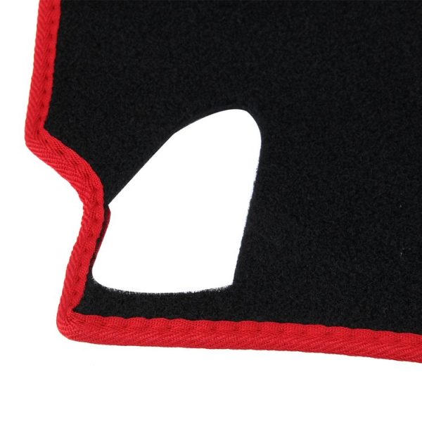 Car Dashboard Instrument Panel Sunscreen Car Mats Hood Cover for Mercedes-Benz C-Class 2015-2018 (Please note the model and year) (Red) - Image 4