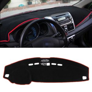 Car Light Pad Instrument Panel Sunscreen Hood Mats Cover for Land Rover Discovery 4 / 3 (Please Note Model and Year) (Red)