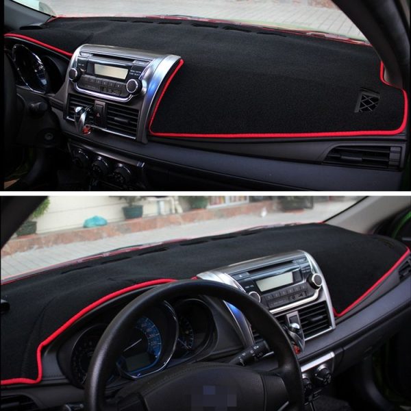 Car Light Pad Instrument Panel Sunscreen Hood Mats Cover for Land Rover Discovery 4 / 3 (Please Note Model and Year) (Red) - Image 7