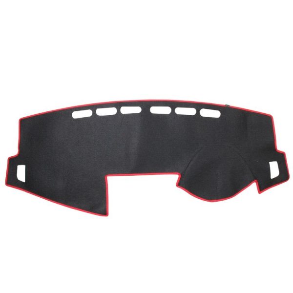 Dark Mat Car Dashboard Cover Car Light Pad Instrument Panel Sunscreen Car Mats for Trumpchi (Please note the model and year) (Red) - Image 3