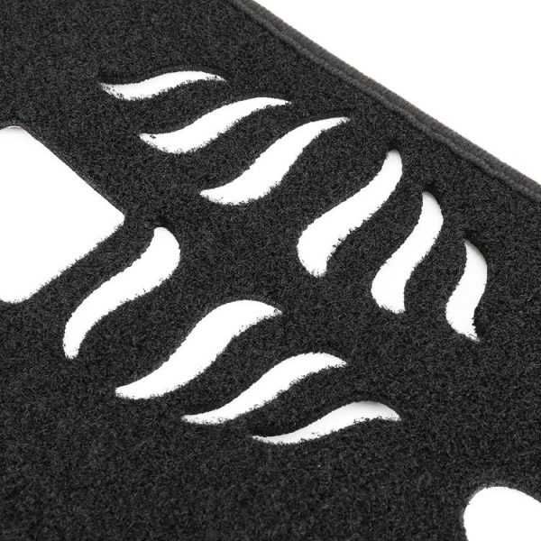 Dark Mat Car Dashboard Cover Car Light Pad Instrument Panel Sunscreen Car Mats for Land Rover Discovery 4, Please note the model and year (Black) - Image 4