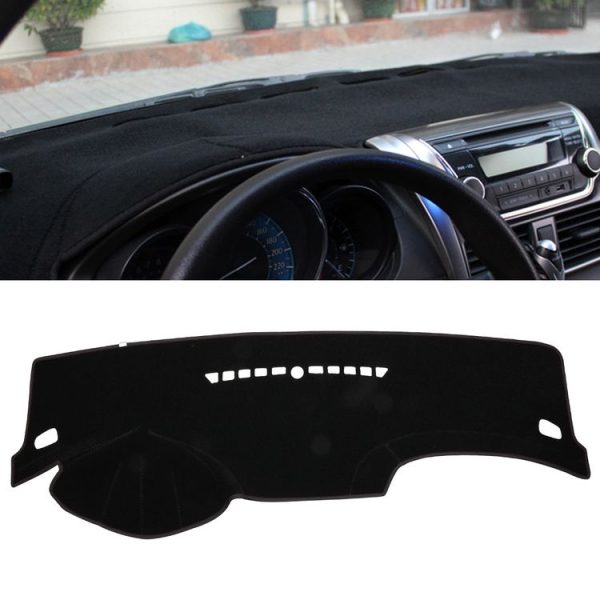 Car Light Instrument Panel Sunscreen Dashboard Mats Cover for Chevrolet Cruze (2015), Please Note Model and Year (Black)