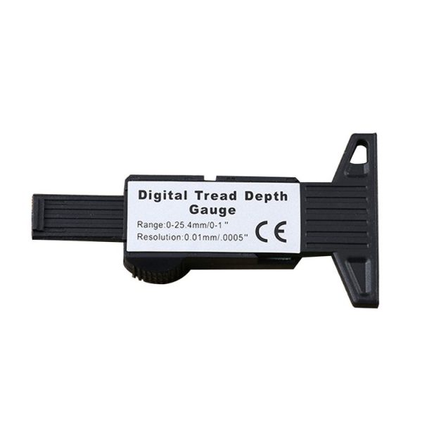 0-25mm Electronic Digital Tread Plan Refinding Rounds Refinding Outcome Exists Tread Tablets Type Gauge Depth Vernier Caliper Measuring Tools (Blue) - Image 3