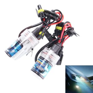 2PCS DC12V 35W H8 / H11 2800 LM HID Xenon Light Single Beam Super Vision Waterproof Head Lamp, Color Temperature: 4300K (White Light)