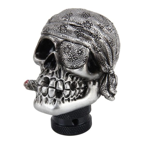 Universal Skull Car Gear Shift Knob Modified Car Gear Shift Knob Auto Transmission Shift Lever Knob Gear Knobs - Image 2