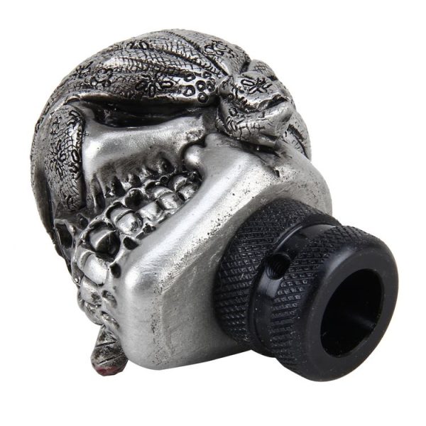 Universal Skull Car Gear Shift Knob Modified Car Gear Shift Knob Auto Transmission Shift Lever Knob Gear Knobs - Image 4