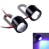2 PCS 12V 3W Eagle Eyes LED Light For Motorcycle, Wire Length: 45cm (Blue Light)