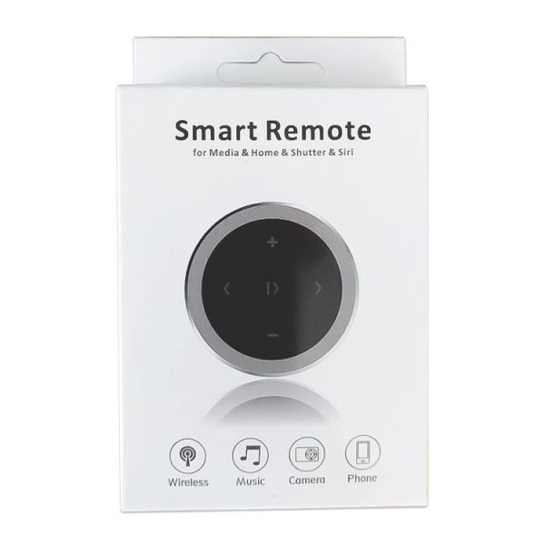 Car Wireless Bluetooth Controller Mobile Phone Multimedia Multi-functional Steering Wheel Remote Controller with Holder (Black) - Image 10