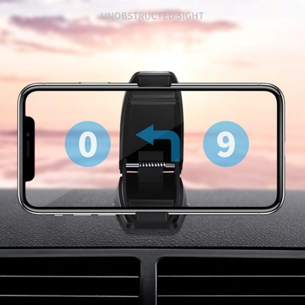 B-15 Stone Pattern Car Mount Phone Holder for 4-6.5 inch Phones - Image 8